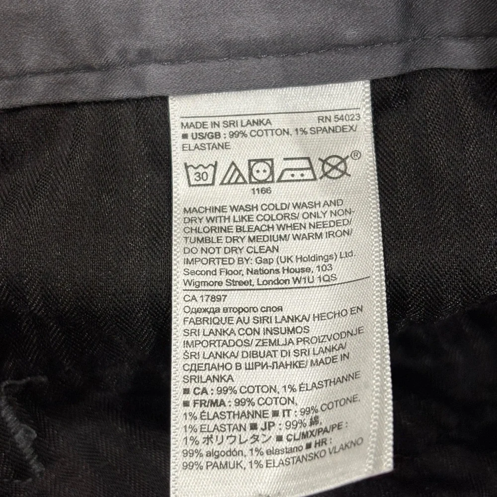 BANANA REPUBLIC Men’s Casual Emerson Short in Grey Cotton Spandex Sz 35